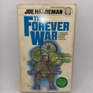 The Forever War by Joe Haldeman Vintage Science Fiction Softcover Del Rey